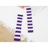 INSPIRE CHIC Women's Elastic Knit Winter Half Finger Thumb Hole Y2K Sleeves Gloves for Christmas Windproof 1 Pair - 4 of 4
