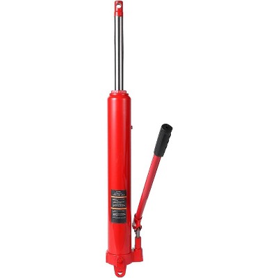 GOCAPTAIN Hydraulic Long Ram Jack, Heavy Duty Double Piston Engine Hoist Cylinder, 17600LB Capacity for Garage Cranes, Automotive and Farm Equipment