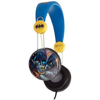 Batman Kids Over The Ear Headphones in Blue