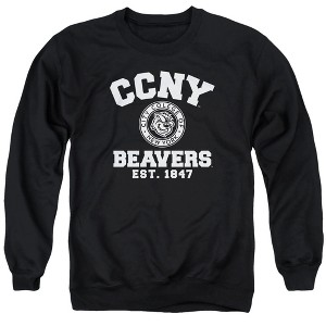 City College of New York Official Circle Logo Adult Crewneck Sweatshirt - 1 of 4