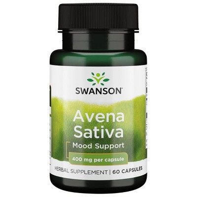 Swanson Avena Sativa 400 mg 60 Caps.