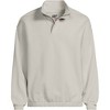 Lands' End Men's Long Sleeve French Terry Vintage Wash Quarter Zip - 3 of 3
