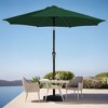 Hyleory 9FT Lighted Market Umbrella for All Seasons/ Size: 91.2" H x 108" W x 108" D - 3 of 4