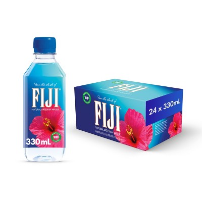 Fiji Natural Artesian Bottled Water - 330ml / 11.15 Fl Ounce (Pack of 24)