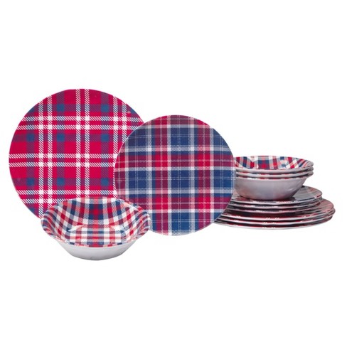 Tartan dinnerware outlet