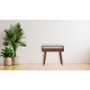 NicBex Narrow Console Table with 2 Drawers,Stylish Minimalist Entryway Table with Round Knobs,Modern Couch Table for Living Room,Chestnut - 2 of 4