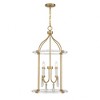 Savoy House Mayfair 4 - Light Pendant in  Warm Brass/Chrome - 2 of 3