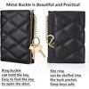 Acoinel Leather Short Purse with Metal Buckle for Women - 2 of 4