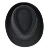 Ascentix Men's Wool Blend All Season Fedora Hat with Herringbone Band - 3 of 4