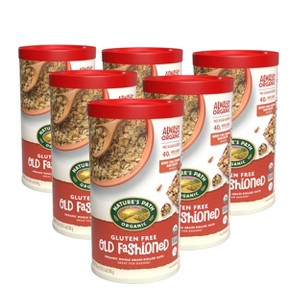 Nature's Path Organic Gluten Free Old Fashioned Oatmeal -  6ct / 18oz - 1 of 4