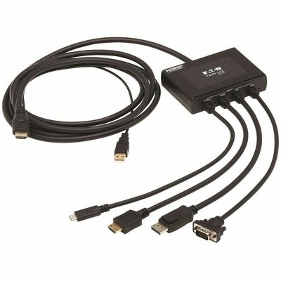 Tripp Lite HDMI DP USB C & VGA Presentation Adapter (B321-4X1-HDVC)