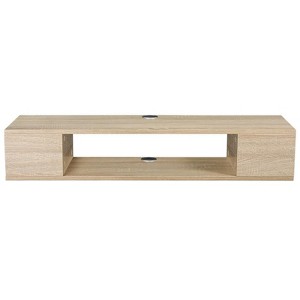 Itopfox Floating TV Stand, Wall Mounted Entertainment Center with Storage, Media Console for DVD Player, Space-Saving Under TV Shelf for Living Room - 1 of 4