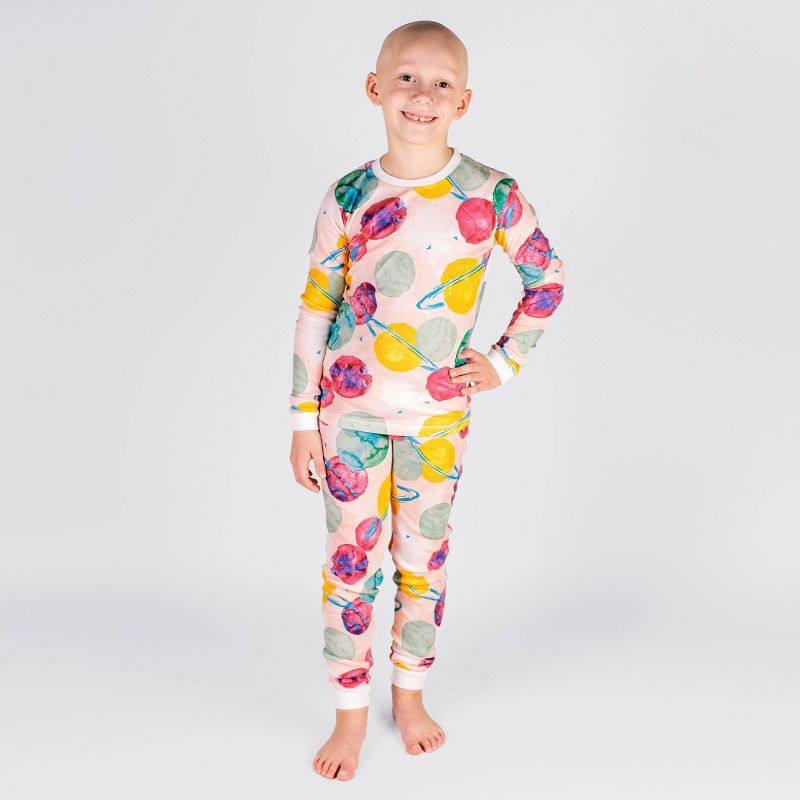 Burt's Bees Baby® Kids' 2pc Organic Cotton Snug Fit Pajama Set, 4 of 6