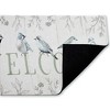 Stupell Industries Welcome Cottage Birds Entry Printed Outdoor Door Mat, design by Elizabeth Tyndall, 18"x30" - 2 of 4