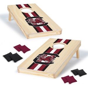 NCAA South Carolina Gamecocks 1'x2' Wood Cornhole Set - 1 of 4