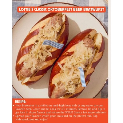 Lottie's Meats Bratwurst - 12oz/4ct