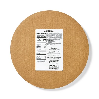 Thin Crust Pepperoni Frozen Pizza - 16.35oz - Market Pantry™