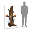 Aghana Digitals 5ft LED Halloween Inflatable Ghost Tree: Blow-Up Yard Decor with Pumpkins for - 3 of 4