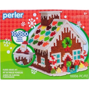 Perler Fused Bead Kit-Gingerbread House - 1 of 4