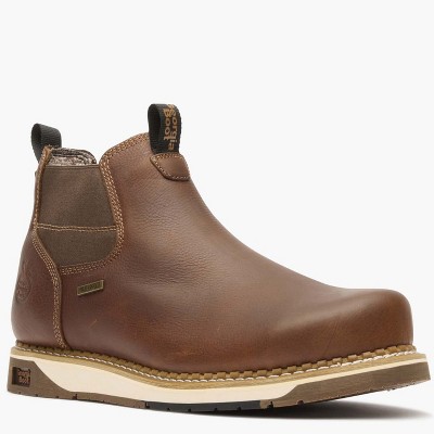 Men's Georgia Boot AMP LT Wedge Steel Toe Waterproof Chelsea Work Boot