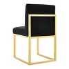 TOV Furniture Haute Velvet Chair in Black - 4 of 4