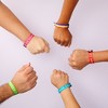 Zodaca 52-Pack Adjustable WWJD Bracelets, What Would Jesus Do Wristbands for Church Fundraisers, 26 Assorted Colors - 3 of 4