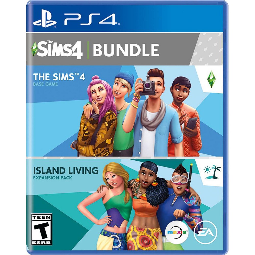 Sims 4 + Island Living - PlayStation 4 was $42.99 now $24.99 (42.0% off)