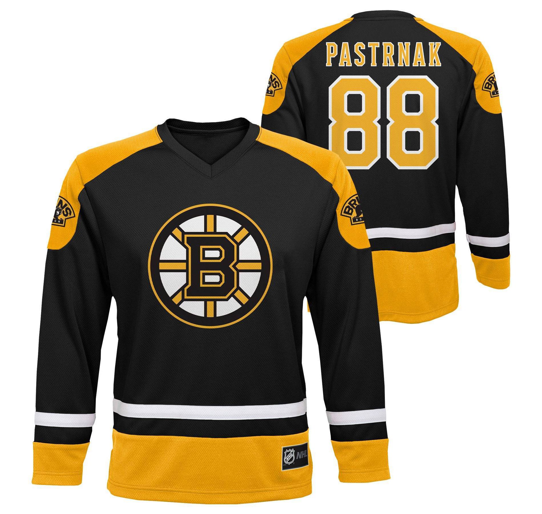 NHL Boston Bruins Boys' David Pastrnak Team Jersey