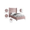 Meridian Furniture,Aiden Velvet Bed - 4 of 4