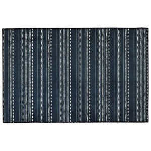 Homefires Global Stripes Indoor Rug Only – Bold, Colorful Accent Rug with Cultural Flair – Perfect for Living Room, Bedroom, or Office - 1 of 2