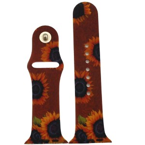 Olivia pratt printed silicone apple watch band - 1 of 3