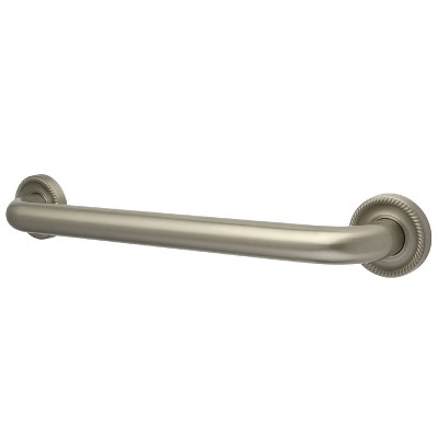 16" Camelon Decorative Grab Bar Brushed Nickel - Kingston Brass