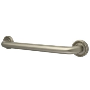 16" Camelon Decorative Grab Bar Brushed Nickel - Kingston Brass - 1 of 3