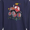 Boys' - Instant Message - Monster Tractor Long Sleeve Graphic T-Shirt - 2 of 4