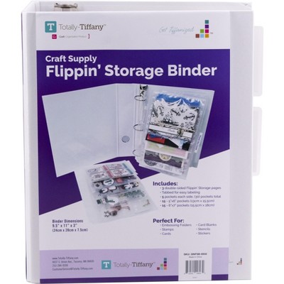 Totally-Tiffany 3" Flippin' Storage Binder