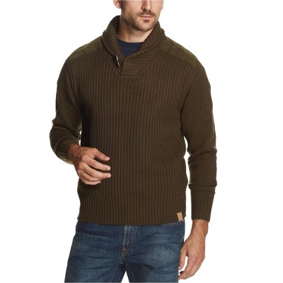 Weatherproof Mens Toggle Pullover Sweater