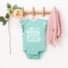 The Juniper Shop No Bunny Loves Me Like Mama Baby Flutter Sleeve Bodysuit - 2 of 2