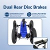 KneeRover Hybrid Fusion Patented Knee Scooter with 4 Wheel Steering - 4 of 4