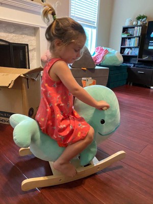 whale rocking horse