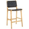 Adah Leather Counter Stool - BST1015 - Safavieh - 4 of 4