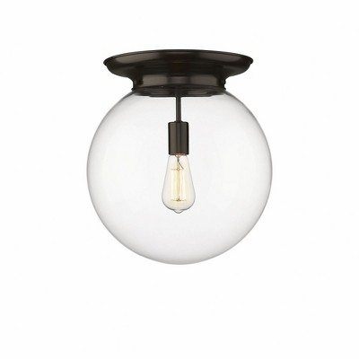 Beacon - 1 Light Flush Mount In Traditional Style-15.25 Inches Tall and 14 Inches Wide
