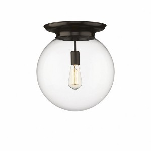Beacon - 1 Light Flush Mount In Traditional Style-15.25 Inches Tall and 14 Inches Wide - 1 of 1