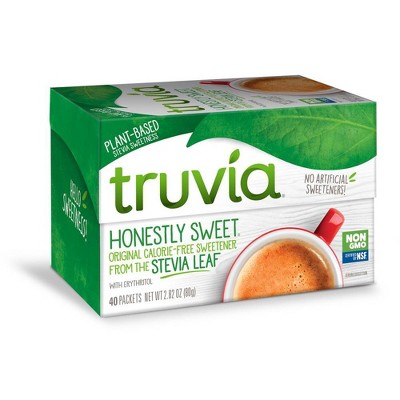 Truvia Original Calorie-Free Sweetener from the Stevia Leaf - 40 packets/2.82oz