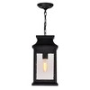 CWI Lighting Milford 1 Light Outdoor Black Pendant - 2 of 4