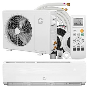 Coucheta 12000 BTU Mini Split Air Conditioner and Heater, 19 SEER2 115V, Cools/Heats up to 750 Sq.Ft, Energy Efficient Inverter Heat Pump, Low Noise - 1 of 4