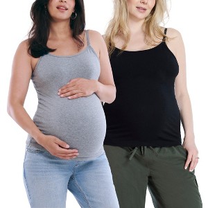 Women's Clip Down Nursing Tank Top Cami | Motherhood Maternity - 1 of 4