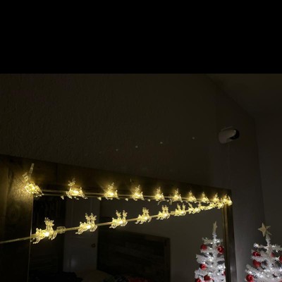 Fantado 30 LED Warm White Mini String Lights, 10.8 ft Clear Cord, Battery Operated by PaperLanternStore