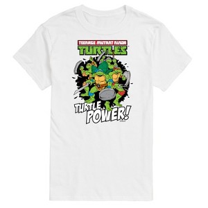 Men's - Teenage Mutant Ninja Turtles - Turtle Power Short Sleeve Graphic T-Shirt - 1 of 4