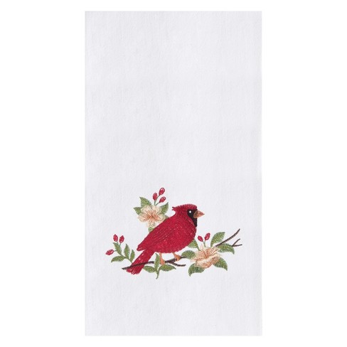 C&f Home Winter Theme Cozy Red Cardinal In White Scarf Christmas Kitchen  Cotton Flour Sack Kitchen Dish Towel 27l X 18w In. : Target