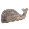 Beachcombers 4.5" x 11" Washed Mango Wood Whale Tabletop Figurine Coastal Decor - 2 of 4
